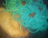 Foto del paso 3 de la receta: Milanesas con fideos bicolor
