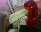 Foto del paso 1 de la receta: Pepino, morrón y aloe vera 🥒🌶
