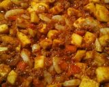 A picture of step 5 of Shrimp, Sweet Potato, Chorizo Hash.