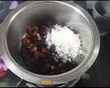 A picture of step 1 of Mulberry Ice cream.