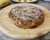 Foto del paso 6 de la receta: Tortilla de puerro con jamón york