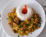 Foto del paso 3 de la receta: Olluquito con Pollo