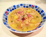 Foto del paso 6 de la receta: Puchero de alubias con jamón currado