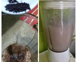 A picture of step 2 of Chocolate Mocha Shake.