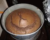 A picture of step 5 of Chocolatecake#wheatflourcontest#4wkschallenge.