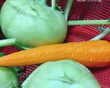Hình bước làm 1 của món Kim Chi Su Hào