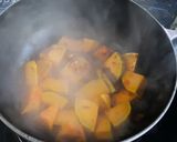 [醬炒南瓜素肉片]的食譜步驟4照片