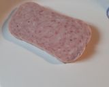A picture of step 1 of Refried Biscuit Sandwich.