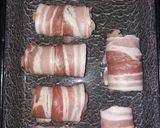 Baconbe göngyölt sajttal töltött csirkemell 🥓🧀🐔 recept fázis 2 fotója