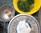A picture of step 3 of Crunchy leftover potato with mint deep.
