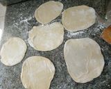 A picture of step 7 of Filo(phyllo)sheets.