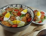 Foto langkah ke 2 dari resep Salad Sayur Simple. Bikin Diet Lebih Mengenyangkan.