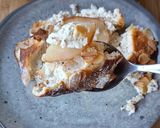 Une image de l'étape 3 de Gâteau aux poires et au fromage blanc.