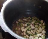 A picture of step 2 of Hare Chane ke Kebab.