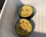 Une image de l'étape 4 de Aubergines violettes marinées grillées « skull ».