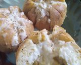 Foto langkah ke 4 dari resep Korean cheese bread versi ekonomis dengan metode autolysis.
