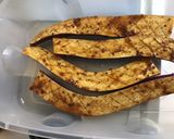 Une image de l'étape 4 de Aubergines chinoises marinées grillées.