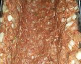 Foto del paso 5 de la receta: Pan de carne relleno con jamón y queso