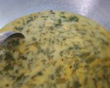 A picture of step 17 of Palak ki kadhi.