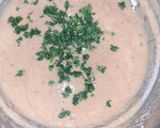 A picture of step 2 of Nutritients packed Cucumber and Tomato chilla with paneer filling.