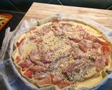 Une image de l'étape 4 de Tourte au saumon 🍣.