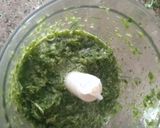 A picture of step 1 of Green chana pulao.