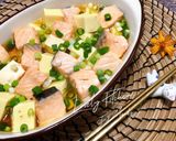 骰子鮭魚豆腐【全聯】的食譜步驟5照片