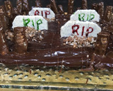 Foto del paso 3 de la receta: Tarta cementerio de galletas 🍪 para Halloween 👻