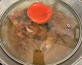 Foto langkah ke 5 dari resep Ayam Panggang Kuah Santan Pedas Manis.