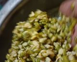 A picture of step 1 of Green moong daal stamed Dhokla recipe 😋.