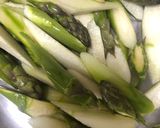 干貝海鮮炒蘆筍的食譜步驟1照片