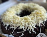 Foto langkah ke 6 dari resep Bolu Ketan Hitam Gluten Free Awet Empuk.
