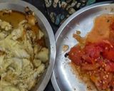 A picture of step 3 of Baingan bharta.