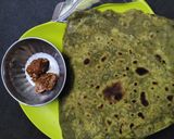 टेस्टी पूदिना लहसुन पराठा रेसिपी चरण 7 फोटो