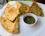 Roti cheela recipe step 7 photo
