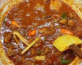 Foto langkah ke 5 dari resep Oseng Daging Mercon.
