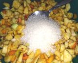 A picture of step 3 of Lemon masala fruit chaat (Ramadan iftar).