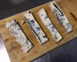 Une image de l'étape 3 de Roulés de jambon blanc à la tomate, gorgonzola et olives.