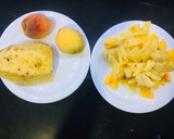 Foto del paso 1 de la receta: Tarta de durazno y piña invertida