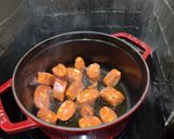A picture of step 1 of Chorizo and Lentil Stew.