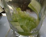 A picture of step 3 of Cucumber mocktail 🥒🍸🍸🍸.