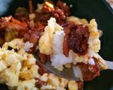Foto langkah ke 4 dari resep Nasi Orak Arik Telur Daging.