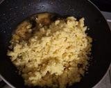 A picture of step 4 of Surati Sev Khamani.