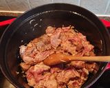 A picture of step 2 of Mughlai karahi Gosht.