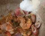 Foto langkah ke 3 dari resep Sambal Cumi Udang Cabe Ijo.
