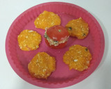 Foto del paso 9 de la receta: Tomate relleno y hamburguesas de calabaza