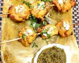 स्टफ्ड मशरूम टिक्का (stuffed mushroom tikka recipe in Hindi) रेसिपी चरण 4 फोटो