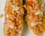 स्प्राउट्स गेहूं का सलाद (Sprouts gehu ka salad recipe in hindi) रेसिपी चरण 2 फोटो