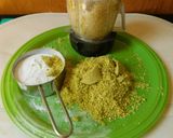 A picture of step 3 of Pistachio Almond Burfi.