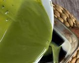 Foto langkah ke 5 dari resep Es Matcha Latte Cincau.